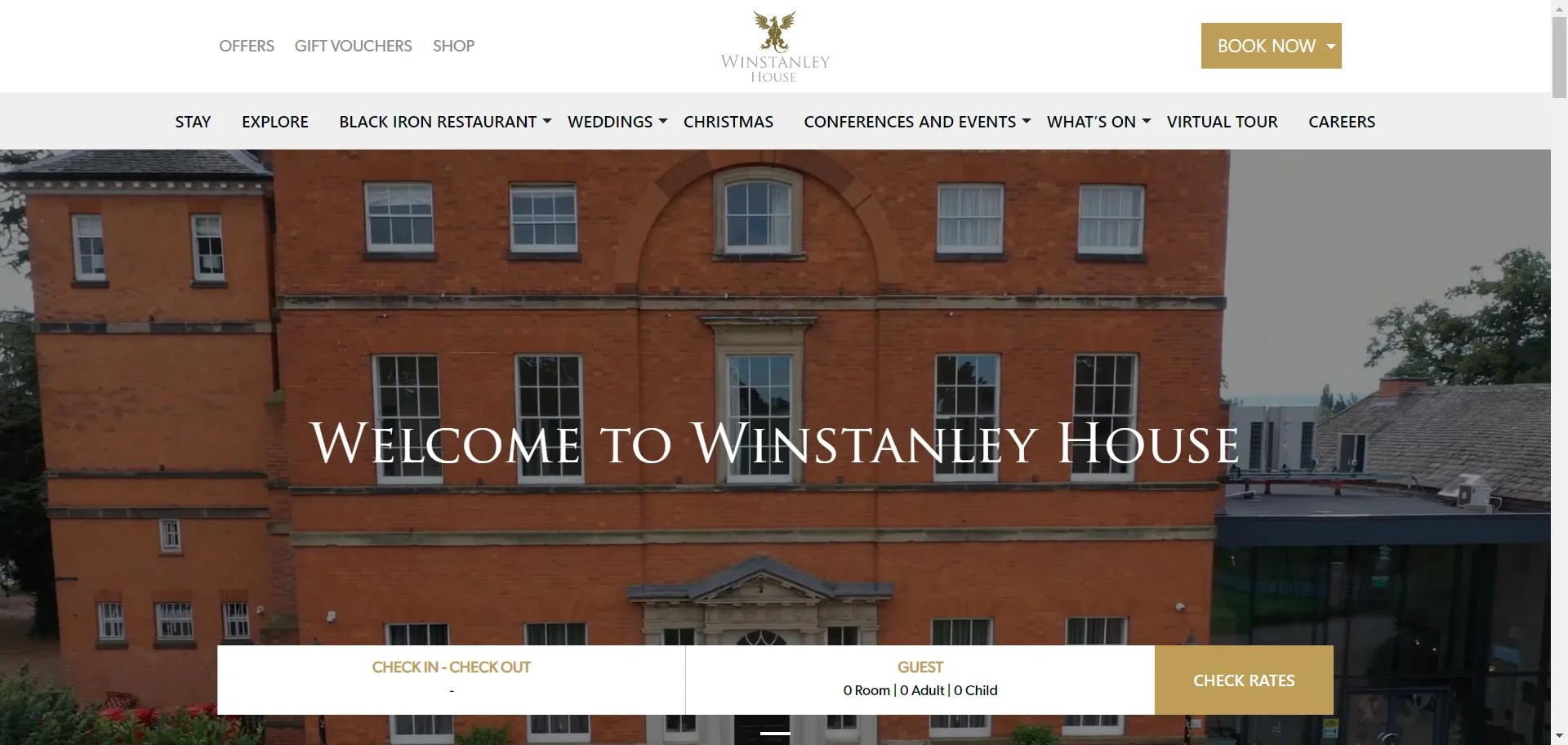 Winstanley House Website