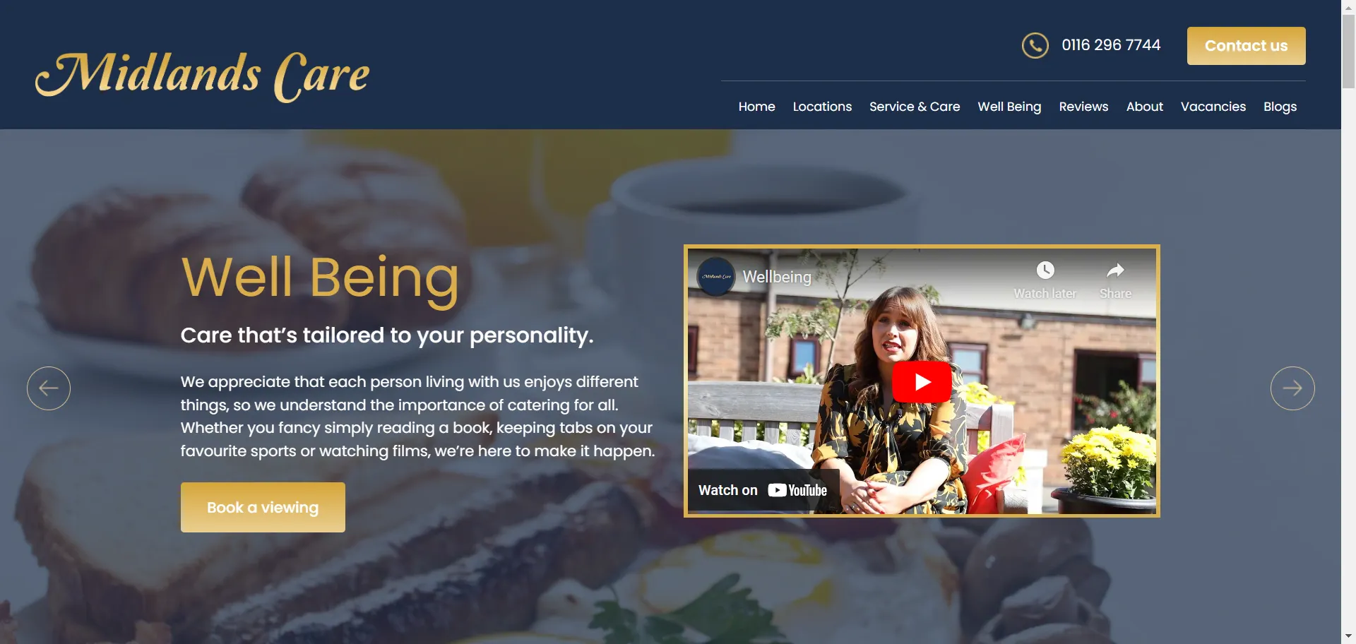 Well Being Midlands Website