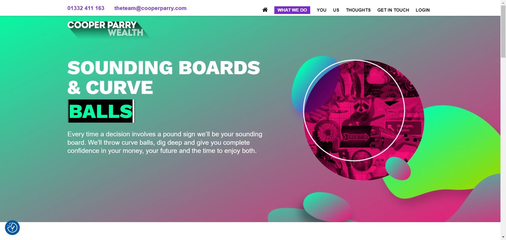 Cooper Parry Website